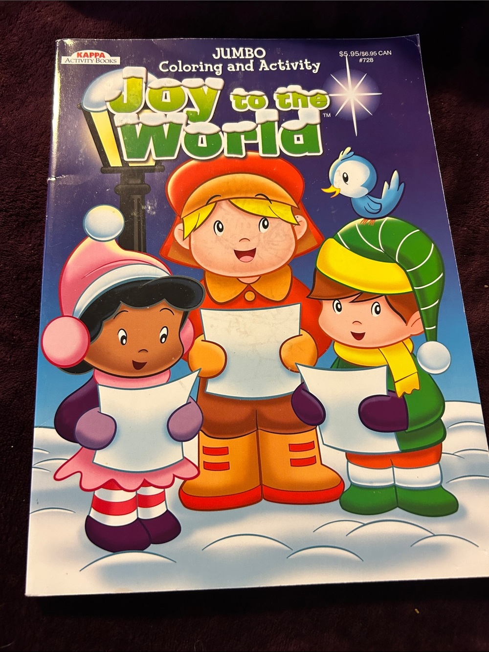 Kappa Coloring and Activity Book - Blue, Green, Red, Yellow